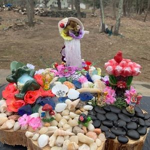 Floating teacups/fairy gardens